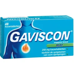 Munt Kauwtabletten|Gaviscon Hot