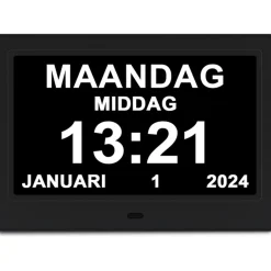 GEASY Dementieklok met 24 Alarmfuncties| Best