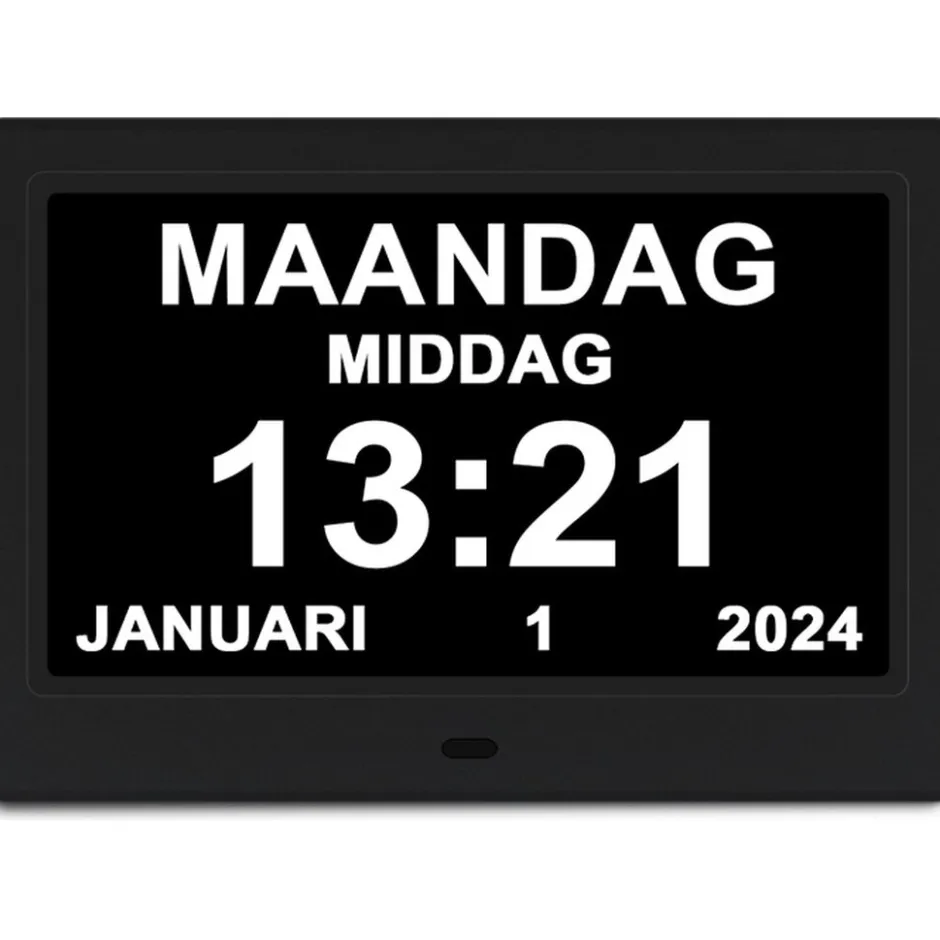 GEASY Dementieklok met 24 Alarmfuncties| Best