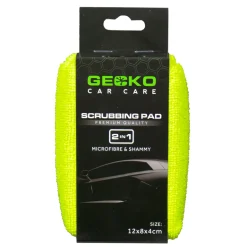 Gecko 2in1 Schrobspons met zeem< Buiten En Vrije Tijd