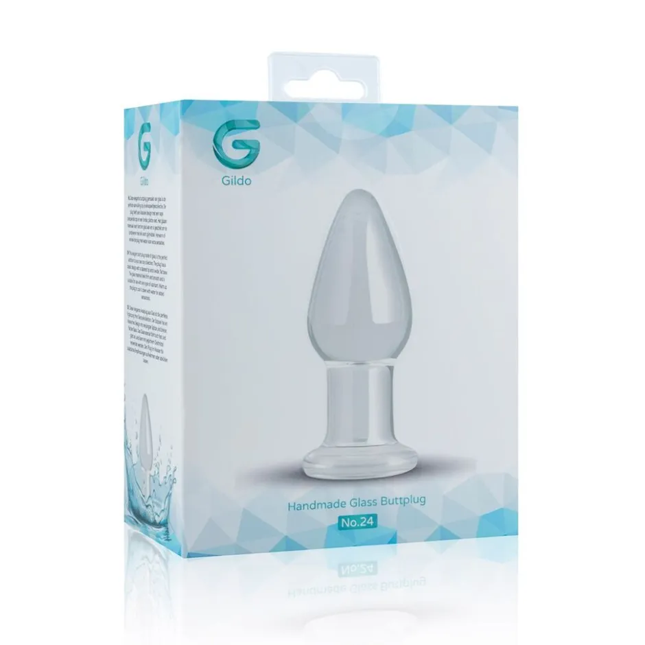 Gildo Glazen Buttplug No. 24< Seksspeeltjes