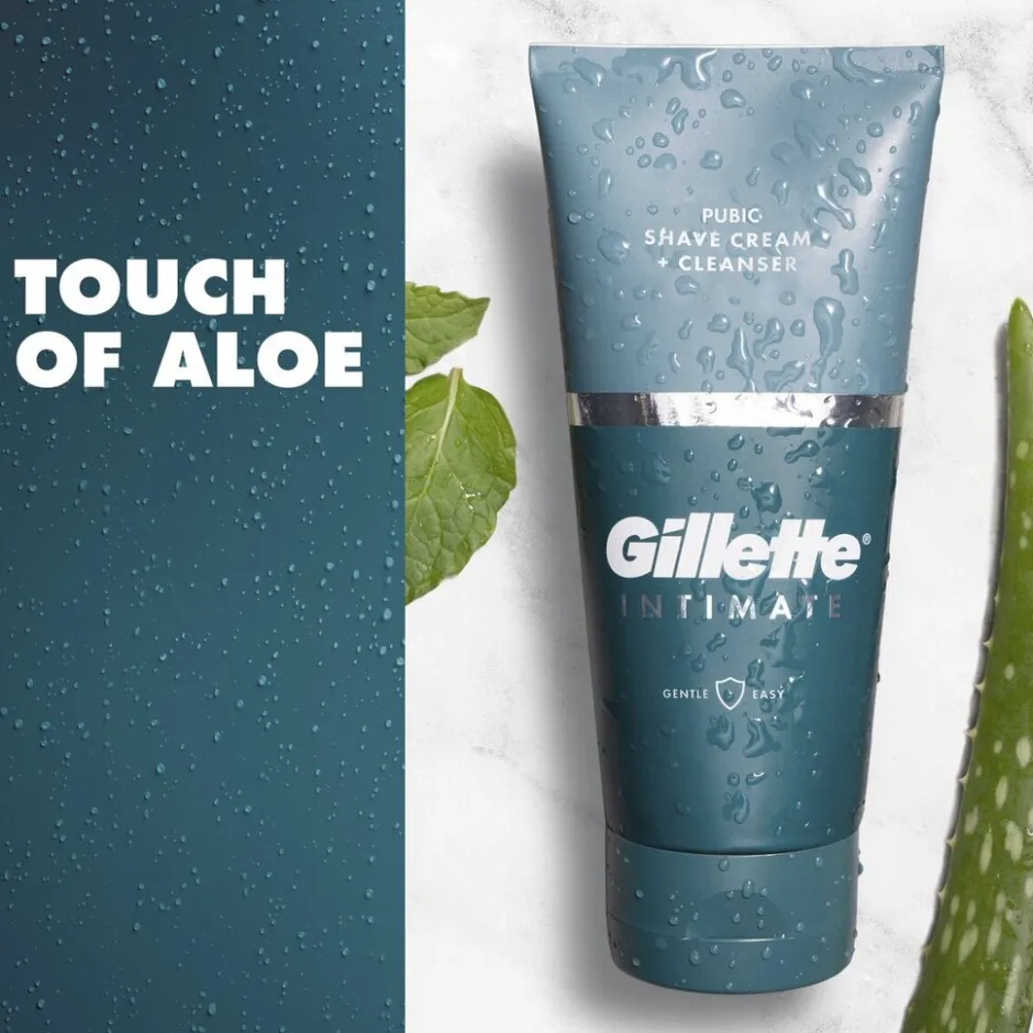 Intimate 2-In-1 Scheercrème en Reiniger|Gillette New