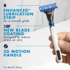 Mach3 Turbo Scheermesjes|Gillette New