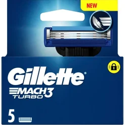 Gillette Mach3 Turbo Scheermesjes<Heren Scheermesjes