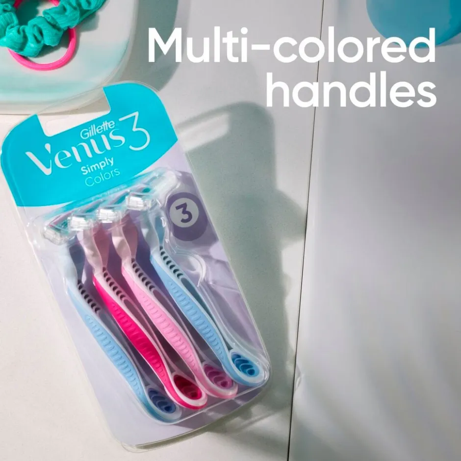 Gillette Simply Venus3 Plus Wegwerpscheermesjes|Gillette Venus Outlet