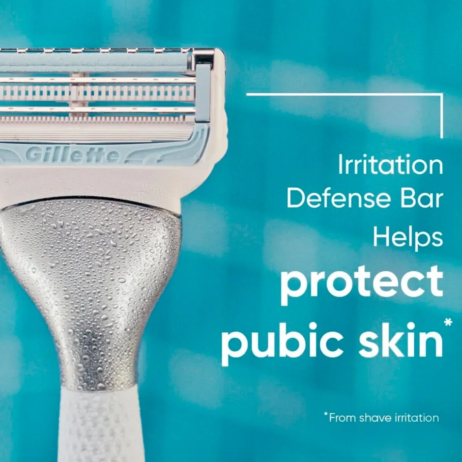 Gillette Venus Huid en Schaamhaar Scheerapparaat<Heren Scheerapparaten