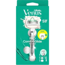 Gillette Venus Pro ComfortGlide Sensitive Scheersysteem<Heren Scheerapparaten