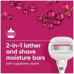 Gillette Venus Pro ComfortGlide Sugarberry Navulmesjes<Heren Scheermesjes