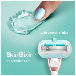 Gillette Venus Pro Smooth Sensitive Navulmesjes<Heren Scheermesjes