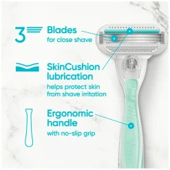 Gillette Venus Smooth Sensitive Scheersysteem<Heren Scheerapparaten