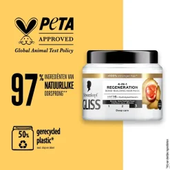 Gliss Total Repair 4-In-1 Regeneration Bond-Building Haarmasker< Haarmasker