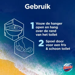 Glorix Power 5 Ocean Toiletblokken< Toiletblokken