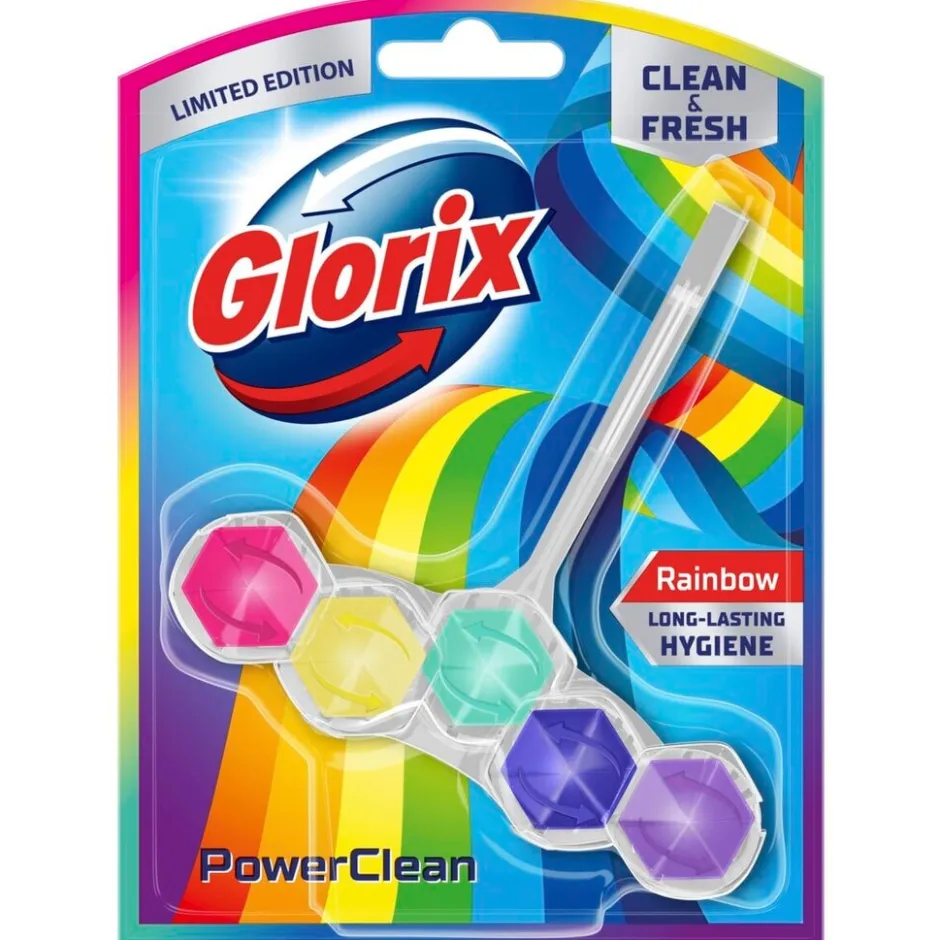 Rainbow Power Toiletblok|Glorix Online