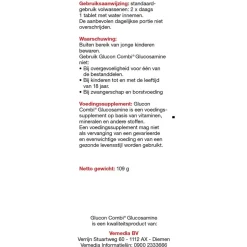 Glucon Combi Glucosamine Chondroïtine/MSM+ Mangaan Tabletten< Glucosamine