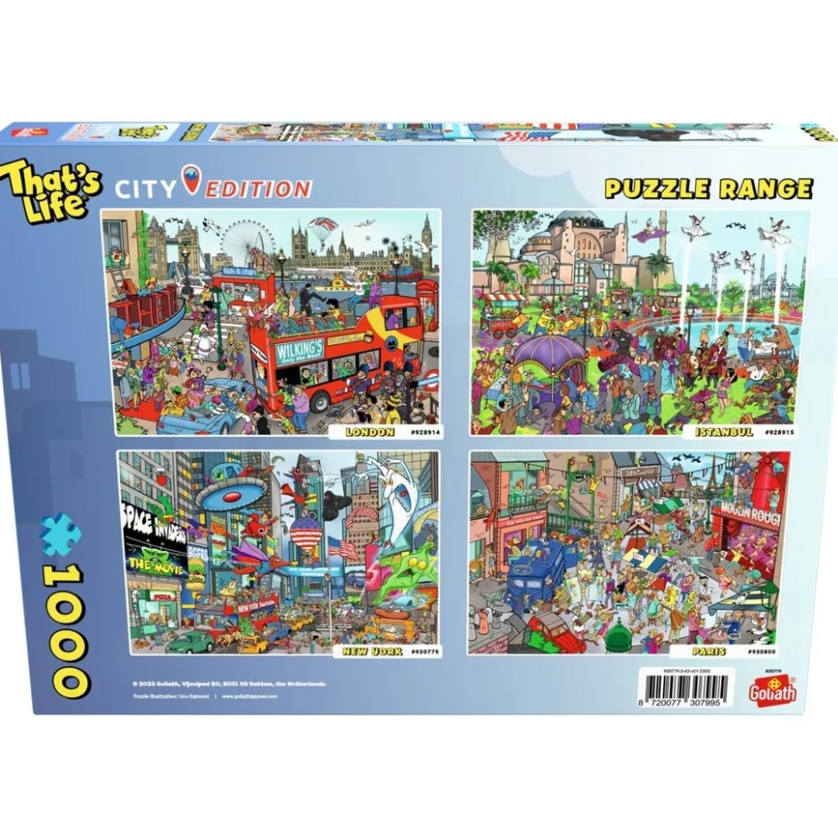 That's Life New York Puzzel|Goliath Hot
