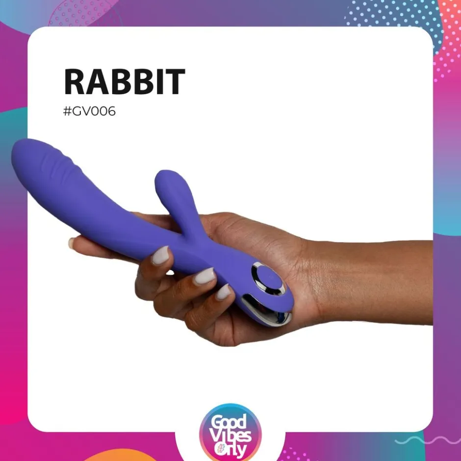 Good Vibes Only Fane Rabbit Vibrator< Seksspeeltjes