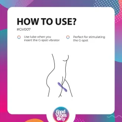 Good Vibes Only Lici G-Spot Vibrator< Seksspeeltjes