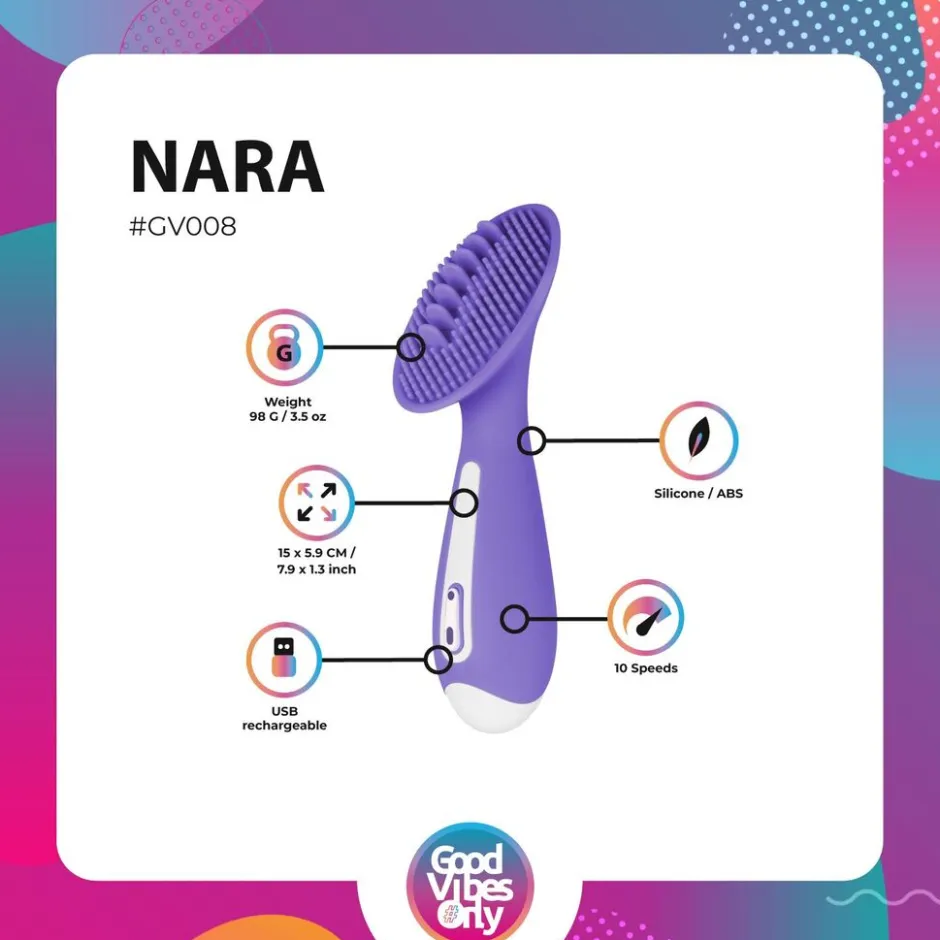 Nara Clitoris Stimulator|Good Vibes Only Hot