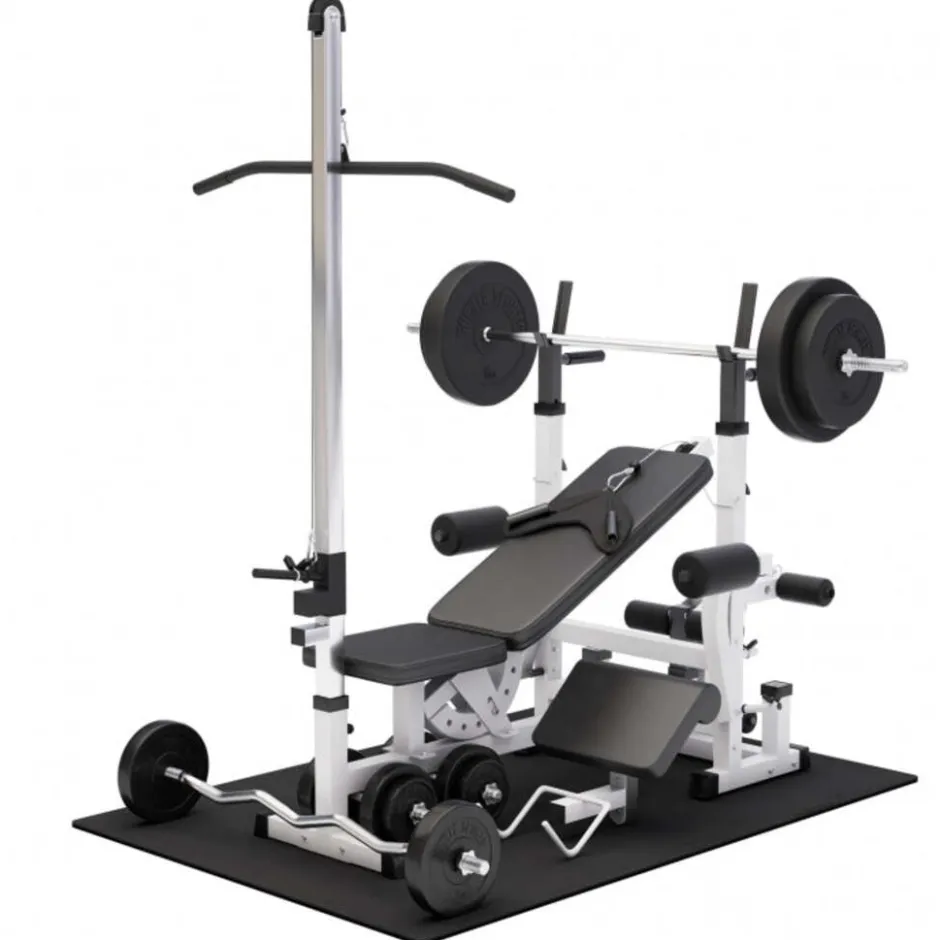 Gorilla Sports Complete homegym set< Halters En Gewichten
