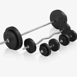 Gorilla Sports Complete homegym set< Halters En Gewichten