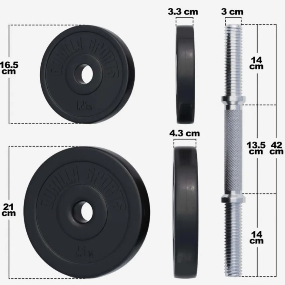 Dumbbell set|Gorilla Sports Sale