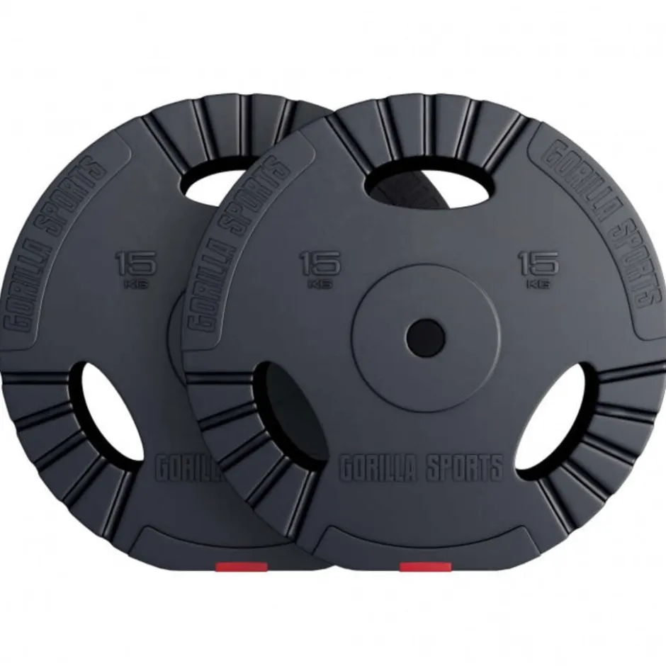 Gorilla Sports Halterschijven Set< Halters En Gewichten