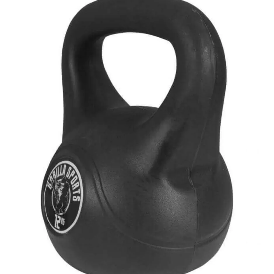 Gorilla Sports Kunststof Kettlebell< Halters En Gewichten