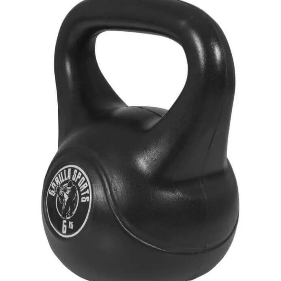 Gorilla Sports Kunststof Kettlebell< Halters En Gewichten