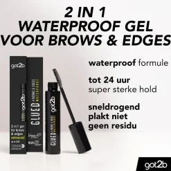 Got2B Glued 4 Brows & Edges Waterproof 2-in-1 Gel< Wenkbrauw Make-Up