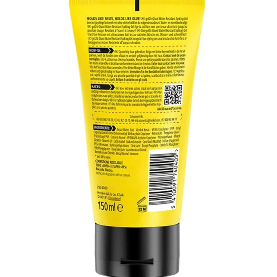 Glued Styling Haargel|Got2B Clearance