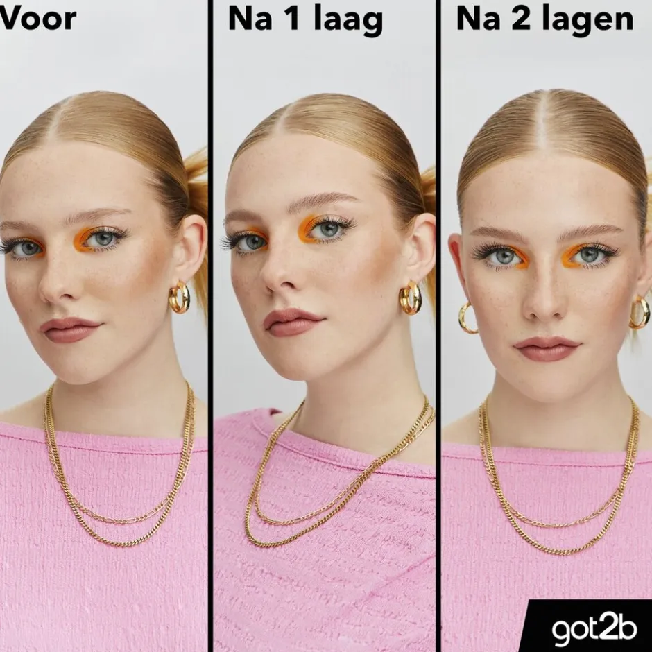 Got2B Tinted Glued Dark Blonde to Brown 4 Brows & Edges Gel< Wenkbrauw Make-Up