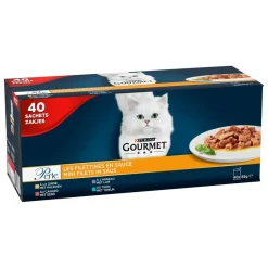 Gourmet Perle Mini Filets in Saus Kattenvoer< Katten