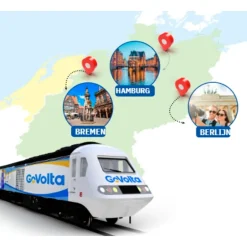 Overig GoVolta Treinticket naar Berlijn, Hamburg of Bremen< Weekendje Weg