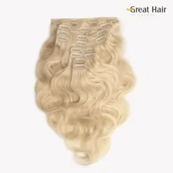 Great Hair Extensions Full Head Wavy 50cm< Hair Extensions
