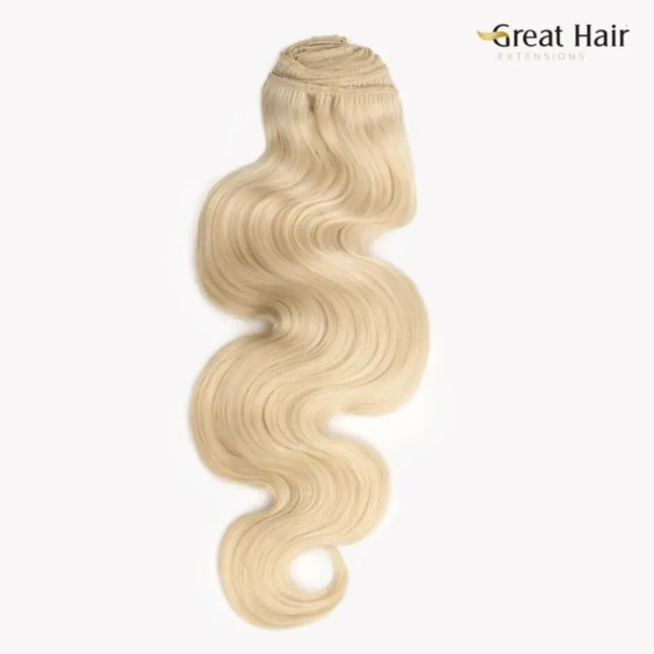Great Hair Extensions Full Head Wavy 40cm< Hair Extensions