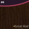 Great Hair Extensions Full Head Wavy 40cm< Hair Extensions