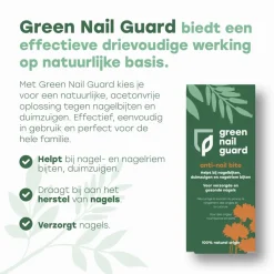 Anti-Nail Bite|Green Nail Guard Hot