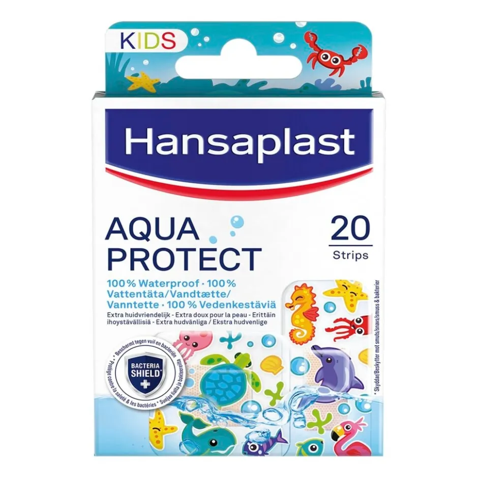 Hansaplast Aqua Protect Kids 100% Waterproof Pleisters< Pleisters