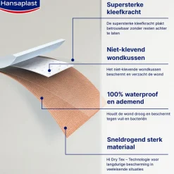 Hansaplast Extra Strong Waterproof Pleisters< Pleisters