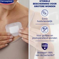 Hansaplast Sensitive XL Sterile Pleisters< Pleisters