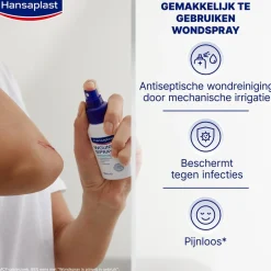 Hansaplast Wondspray< Wondreiniging En/Of -Ontsmetting|Ehbo-Doos
