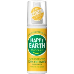 100% Natural Jasmine Ho Wood Deodorant Spray|Happy Earth Best