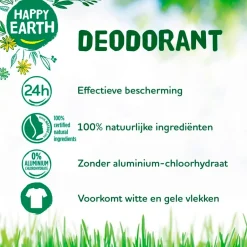 100% Natural Jasmine Ho Wood Deodorant Spray|Happy Earth Best