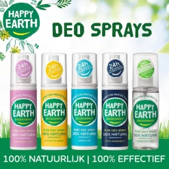 100% Natural Jasmine Ho Wood Deodorant Spray|Happy Earth Best