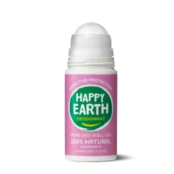 100% Natural Lavender Ylang Deodorant Roller|Happy Earth Best