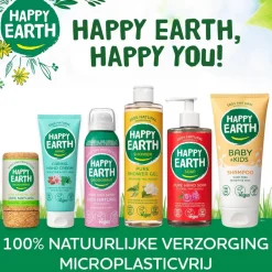 Happy Earth 100% Natural Pure Crystal Geurloze Deodorant Stick< Deostick