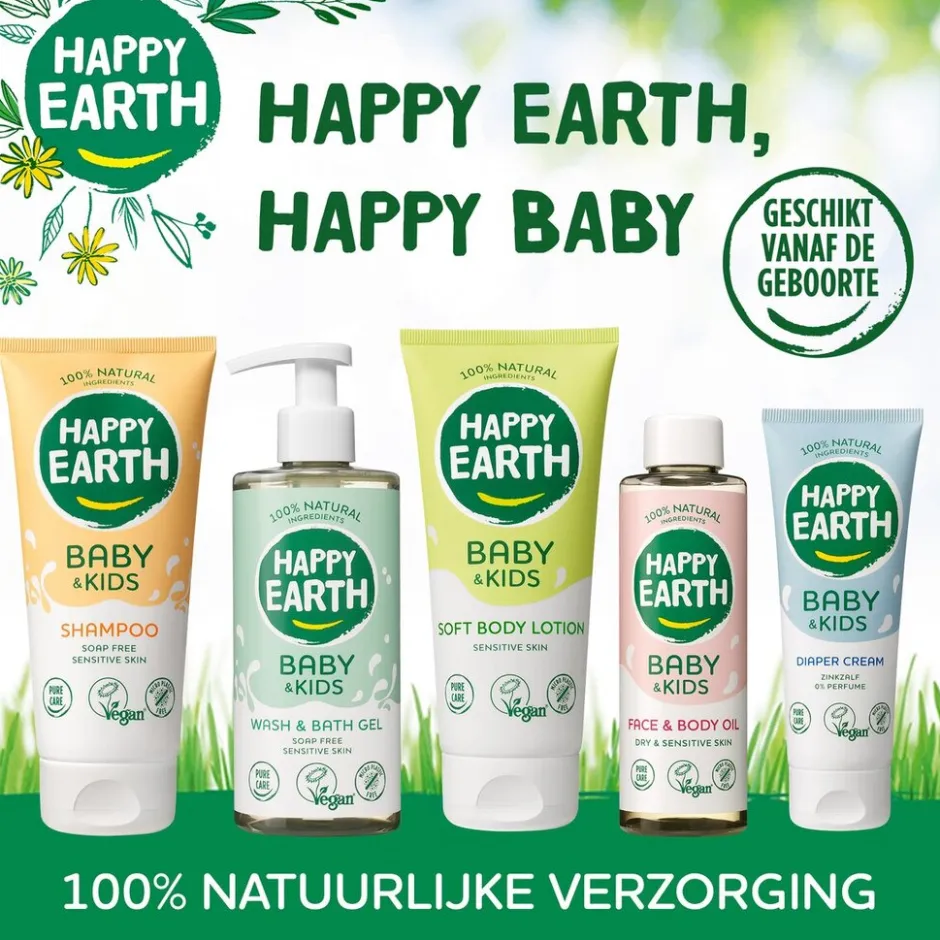 Baby & Kids 100% Natural Hair Lotion|Happy Earth Best