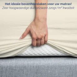 Harris&Darwin Jersey Matras Hoeslaken< Slapen