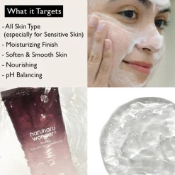 haruharu wonder Black Rice Triple AHA Gentle Cleansing Gel< Korean Skincare|Gezichtsreiniging
