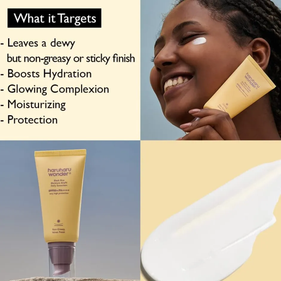 Black Rice Moisture Airyfit Daily Sunscreen SPF50+/PA++++|haruharu wonder Best